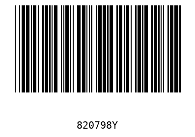 Barcode 820798