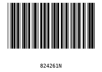 Barcode 824261