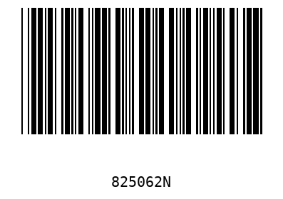 Barcode 825062