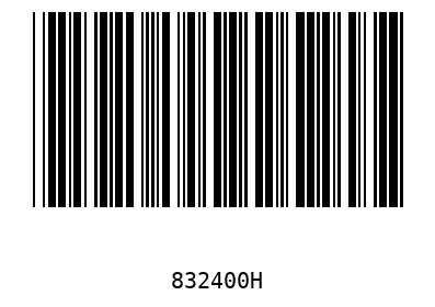 Barcode 832400