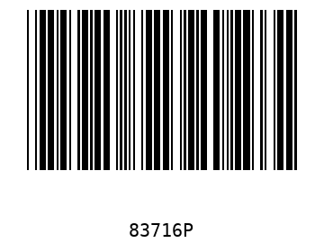 Barra Código, Code 39 83716