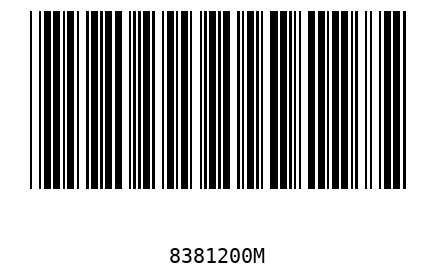 Barcode 8381200