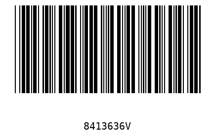 Barcode 8413636