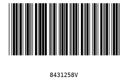 Barcode 8431258