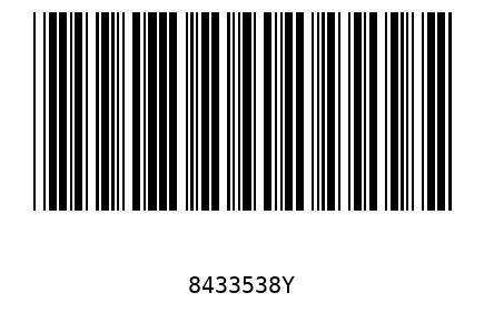 Barcode 8433538
