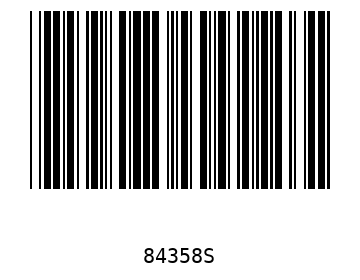 Barra Código, Code 39 84358