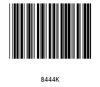 Barra Código, Code 39 8444