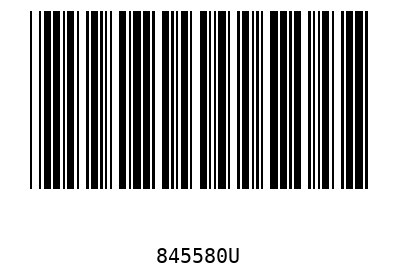 Barcode 845580