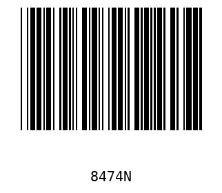 Barra Código, Code 39 8474