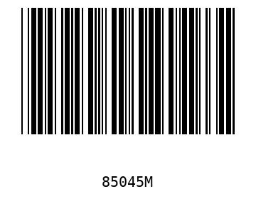 Barra Código, Code 39 85045