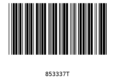 Barcode 853337