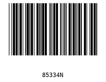 Barra Código, Code 39 85334