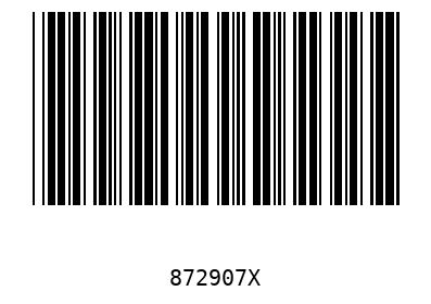 Barcode 872907