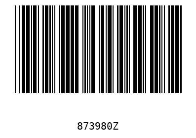 Barcode 873980
