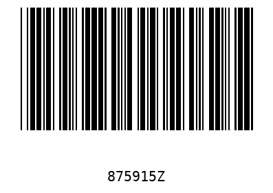 Barcode 875915