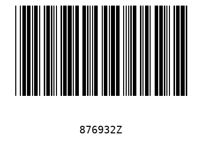 Barcode 876932