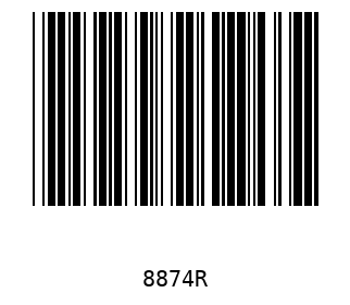 Barra Código, Code 39 8874