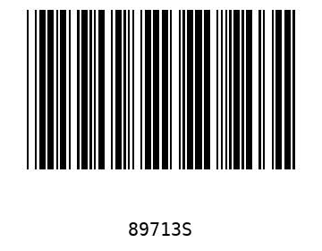 Barra Código, Code 39 89713