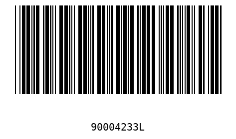 Barcode 90004233