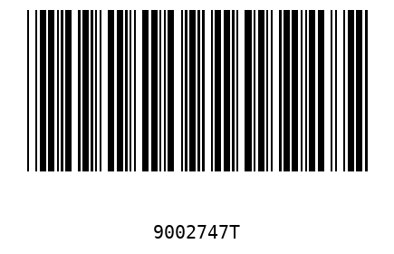 Barcode 9002747