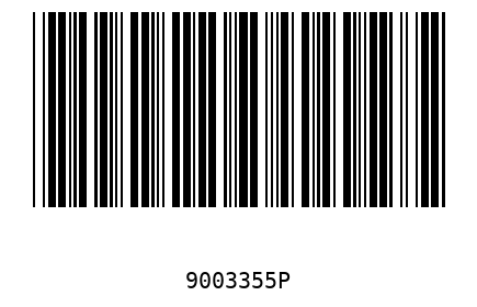 Barcode 9003355