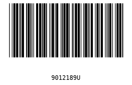 Barcode 9012189