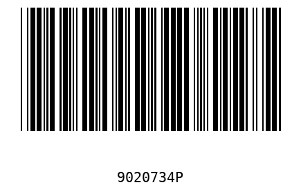 Barcode 9020734