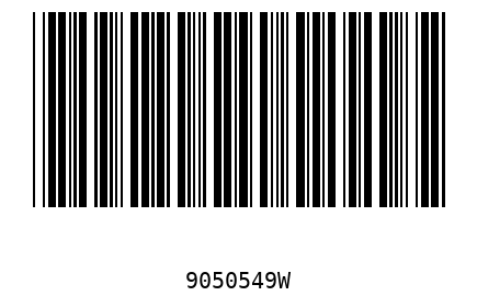 Barcode 9050549