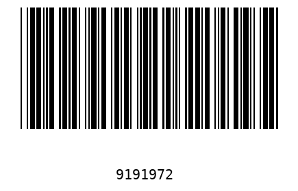 Bar code 9191972