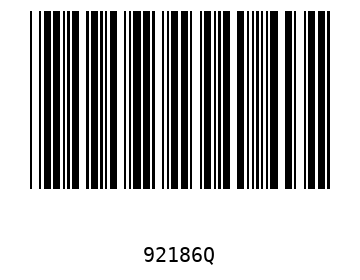 Barra Código, Code 39 92186