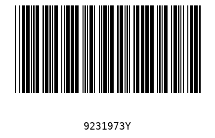 Bar code 9231973