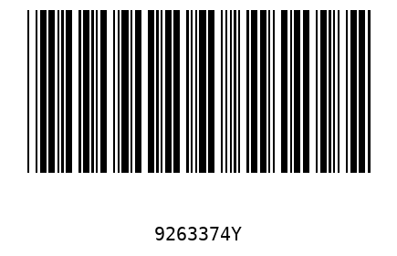 Barcode 9263374