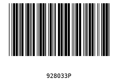 Barcode 928033