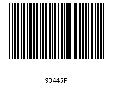 Barra Código, Code 39 93445