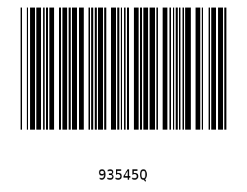 Barra Código, Code 39 93545