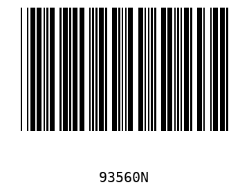 Barra Código, Code 39 93560