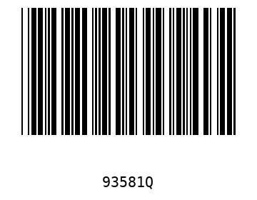 Barra Código, Code 39 93581