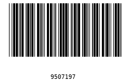 Barcode 9507197