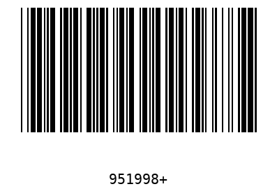 Bar code 951998