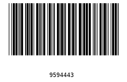 Barcode 9594443