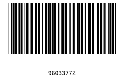 Barcode 9603377