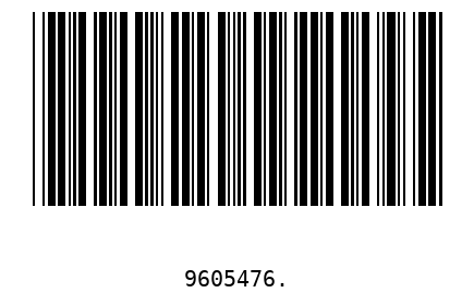 Barcode 9605476