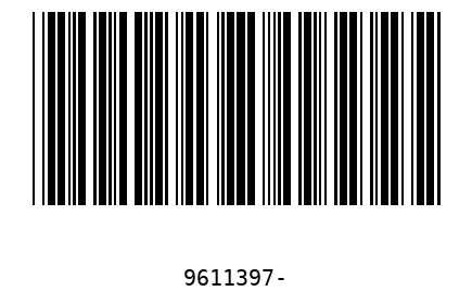 Barcode 9611397