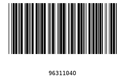 Barcode 9631104