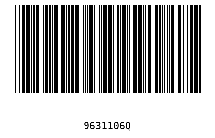 Barcode 9631106