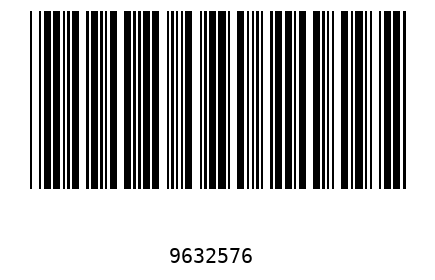 Barcode 9632576