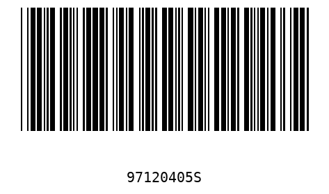 Barcode 97120405