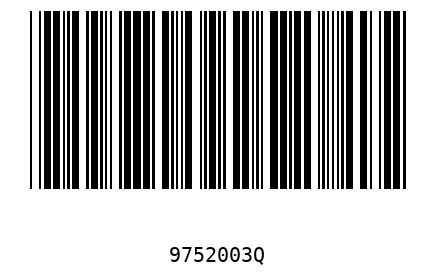 Barcode 9752003