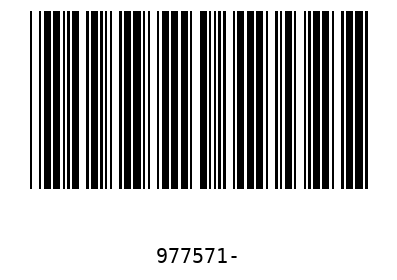 Barcode 977571