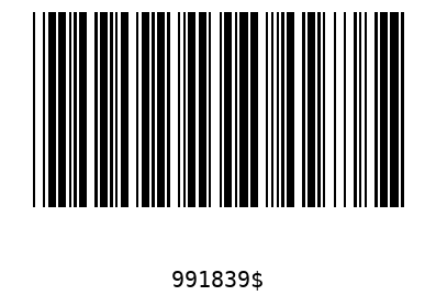 Barcode 991839